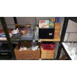 A Good Quantity of Kitchenware including Pyrex etc (2 Shelves)