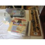 A quantity of drill bits, Sander Sitter etc