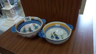 2 Quimper bowls