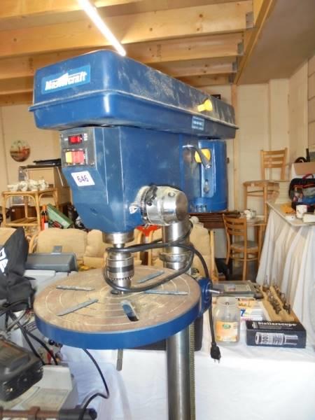 A Mastercraft pedestal drill. COLLECT ONLY. - Image 2 of 2