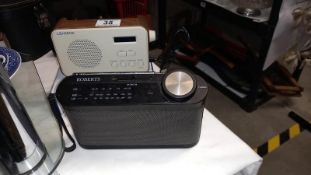 A Roberts Radio and A Boxed Le Mega Radio