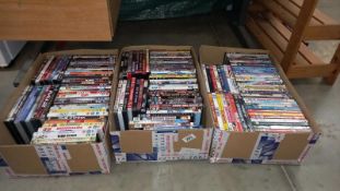 A box of DVDs - Collection only