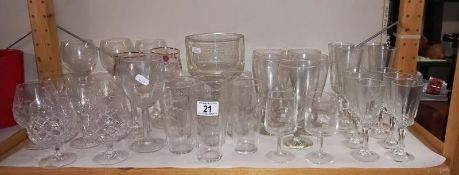 A Selection of Drinking Glasses