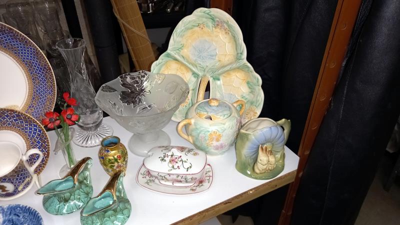 A Selection of Pottery and Porcelain Including Carlton Ware, Wedgwood etc - Image 3 of 3