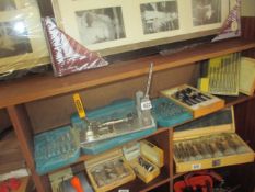A good selection of boxed drill bits