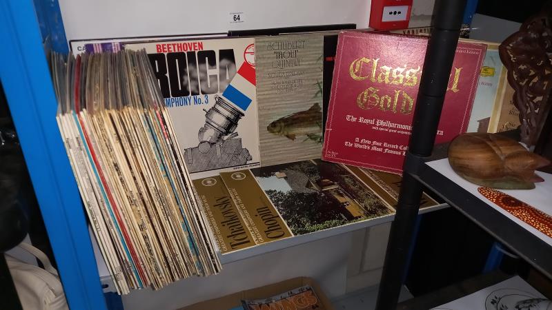A Selection of Classical Musical LP Records