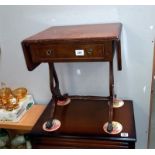 A small dark wood sofa table, COLLECT ONLY.