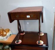A small dark wood sofa table, COLLECT ONLY.
