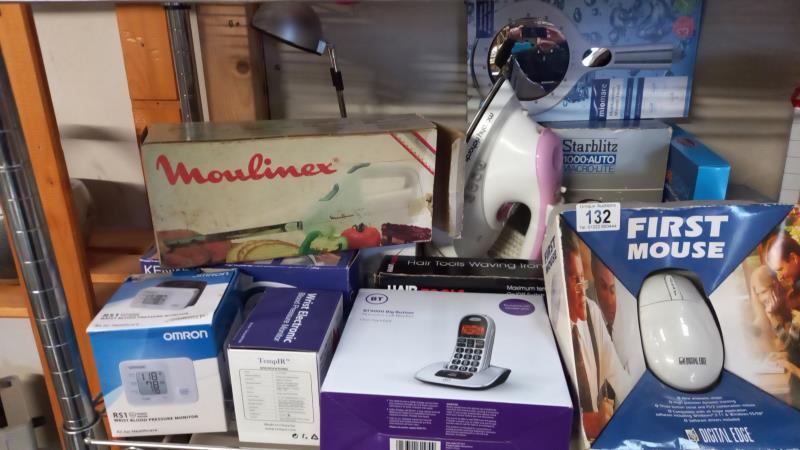 A quantity of miscellaneous items including electric Knife, Morphy Richards iron and ceramic - Image 2 of 3
