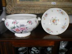 A Minton bowl and a plate.
