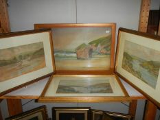 A good lot of signed watercolours, COLLECT ONLY.