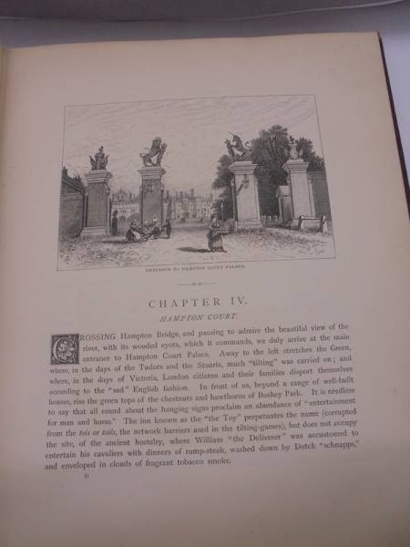 A 19th century (1880) book on Windsor Castle with coloured engravings. - Image 6 of 6