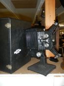 An early 20th century cased Kodascope cine projector. COLLECT ONLY.