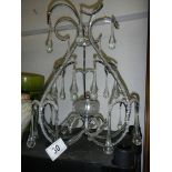 An old hall chandelier, COLLECT ONLY.