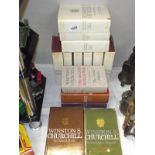 A set of Winston Churchill books