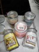 5 brand new Pacific Wax Co scented candles