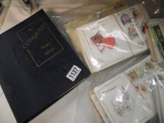 A quantity of stamps including albums, UK and USA, presentation packs and first day covers