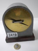 A differential galvanometer in metal case by R W Paul of London, circa 1910.