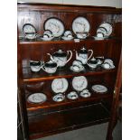 In excess of thirty pieces of Japanese egg shell china tea ware, COLLECT ONLY.