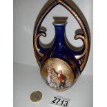 An early French hand painted vase.