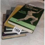 5 signed cricket books including Clyde Walcott, Len Hutton, Bob Simpson, Rohan Kanhai and Gordon