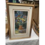 A limited edition framed and glazed signed print Pot of Gold by H K Watmore