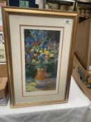 A limited edition framed and glazed signed print Pot of Gold by H K Watmore