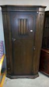 A 1930's oak Gents wardrobe, COLLECT ONLY