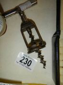 An old corkscrew.