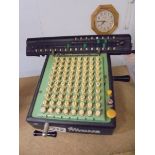 A vintage 'Monroe' Calculator