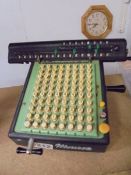 A vintage 'Monroe' Calculator