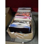 A good box of 45 rpm records.