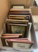 A quantity of small framed pictures and prints (approx 21)