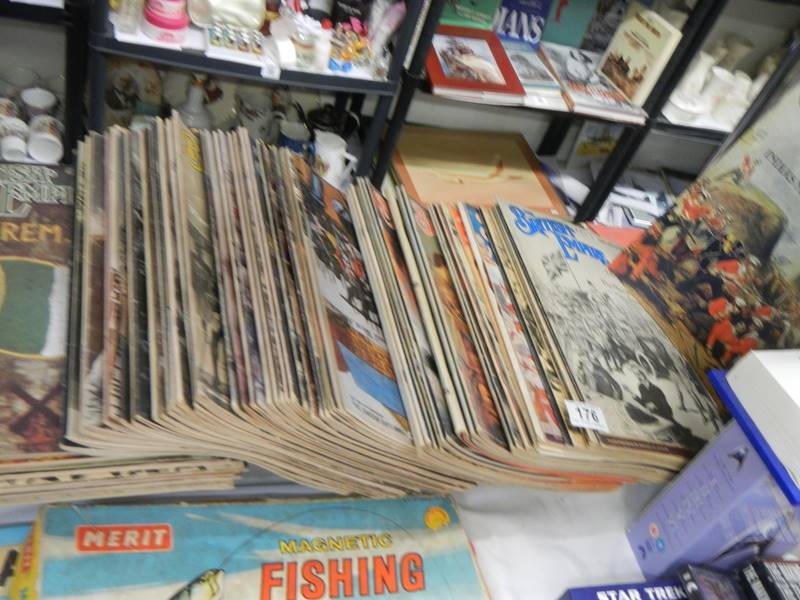A quantity of British Empire magazines.
