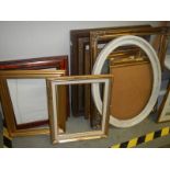 A Good lot of old picture frames, COLLECT ONLY.