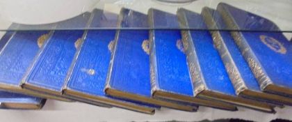 Volumes 1-9 Fugdlaes England Waled delineated with maps and plates.