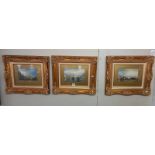 Three framed and glazed J M W Turner prints, COLLECT ONLY.