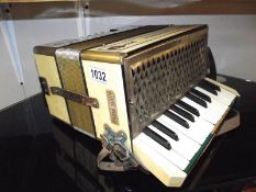 A Hohner soloist accordion