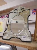 An italian style dressing table mirror. COLLECT ONLY.