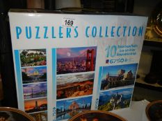 The Puzzlers collection of ten jigsaw puzzles.