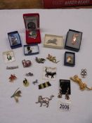 A good lot of animal and other brooches.