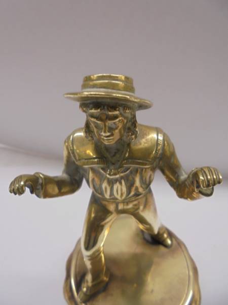 A brass figure of a Spanish Matador (possibly a car mascot). - Image 2 of 3