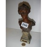 A female bust entitled Chloe