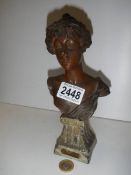 A female bust entitled Chloe
