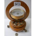 A horizontal tangent laboratory galvanometer by Philip Harris & Co., Birmingham.
