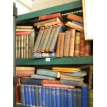 A shelf of interesting books.