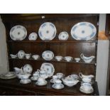 Approximately 56 pieces of Coalport tea and dinner ware, COLLECT ONLY.