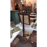 An Edwardian floor standing standard lamp COLLECT ONLY
