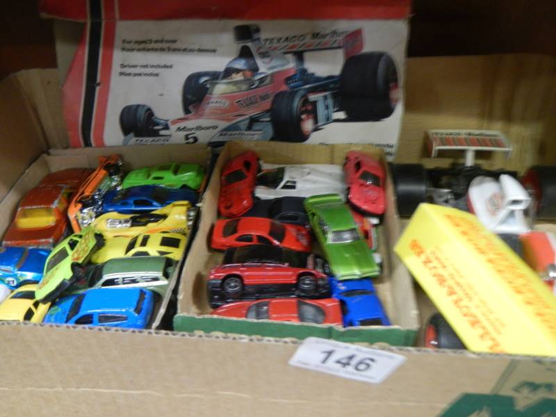 A mixed lot of die cast models.