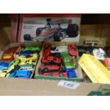 A mixed lot of die cast models.
